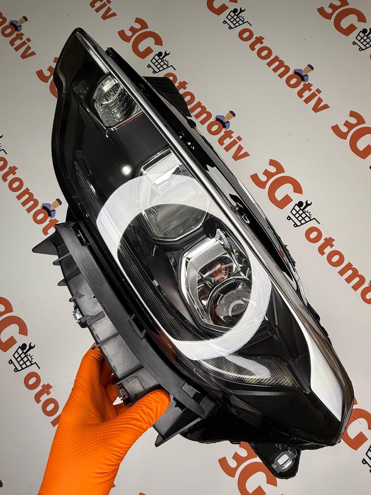 Egea Far Sol Ledli Mercek Beyaz