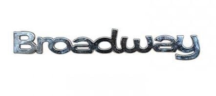 Yazı Renault R9 Broadway Krom