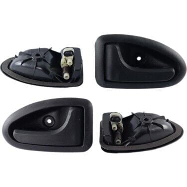 Kapı İç Açma Kolu Sağ Siyah Clio