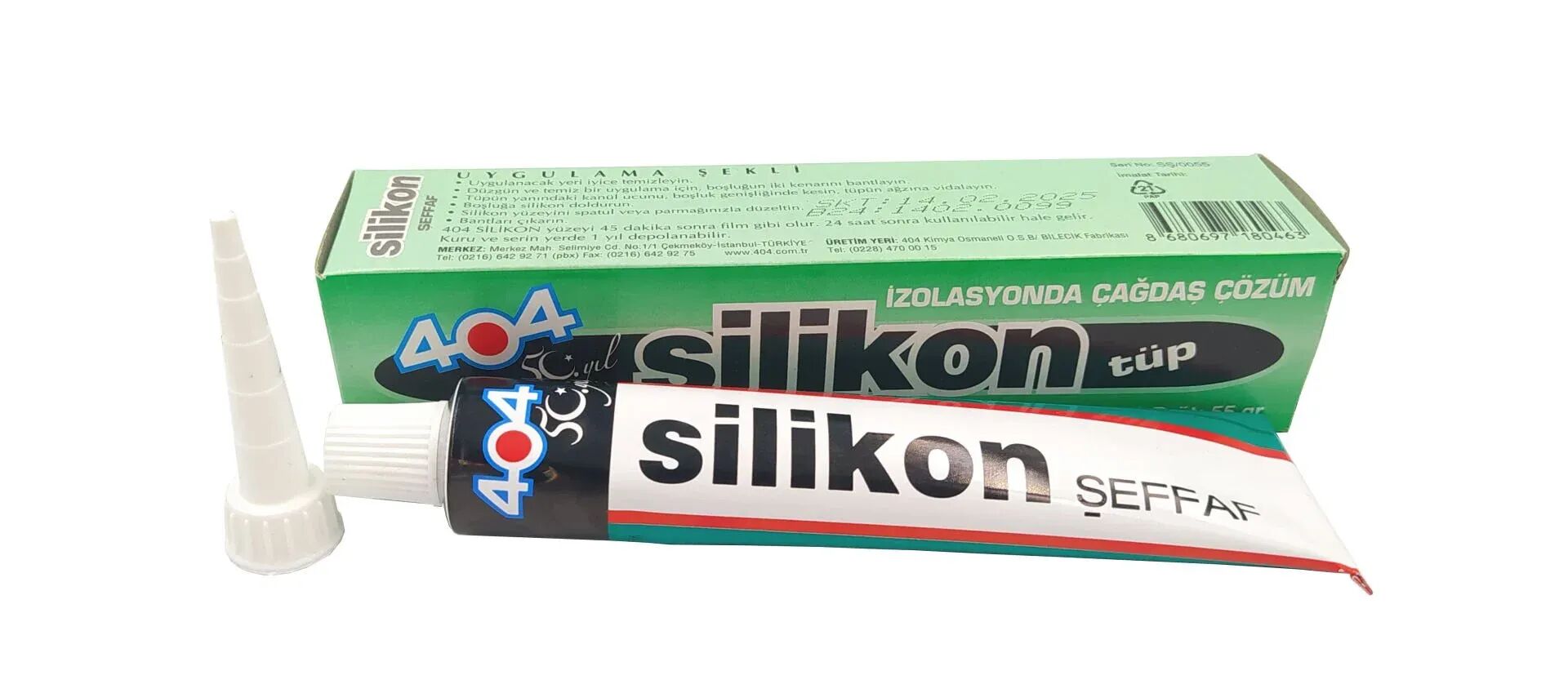 Silikon Tüp 55 Gr