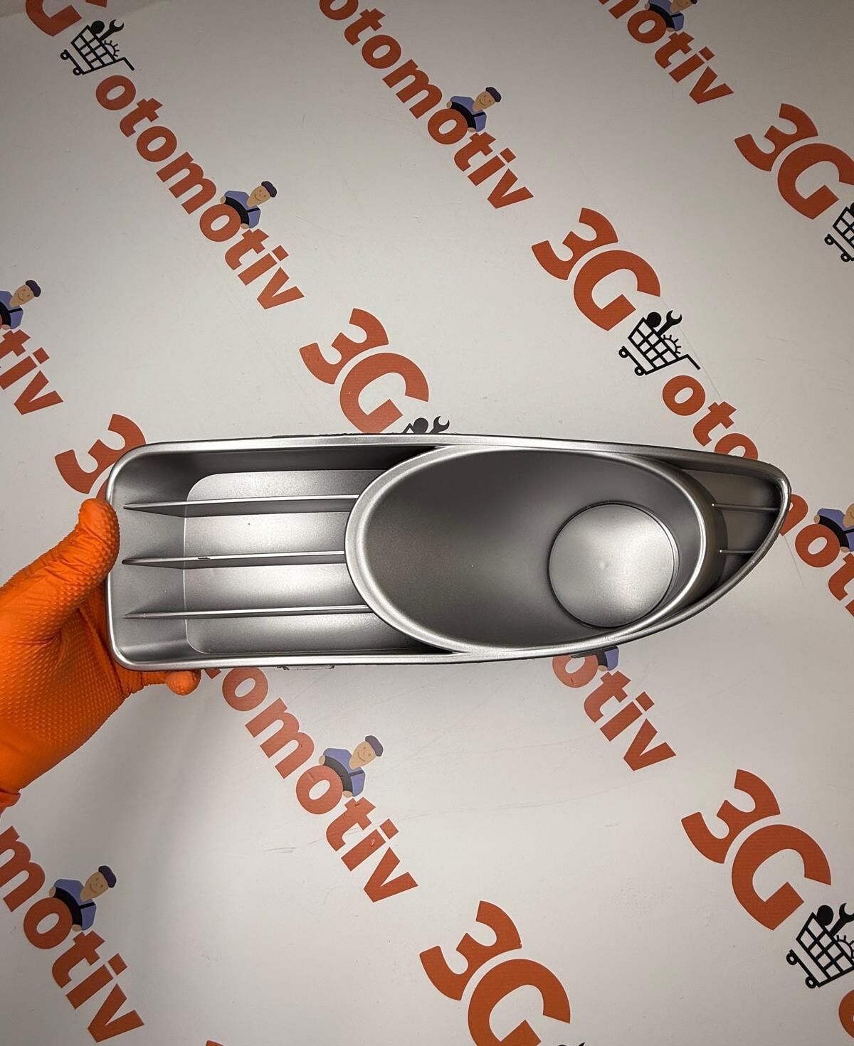 Sis Far Çerçevesi Boyalı Sol Sissiz Gri Linea