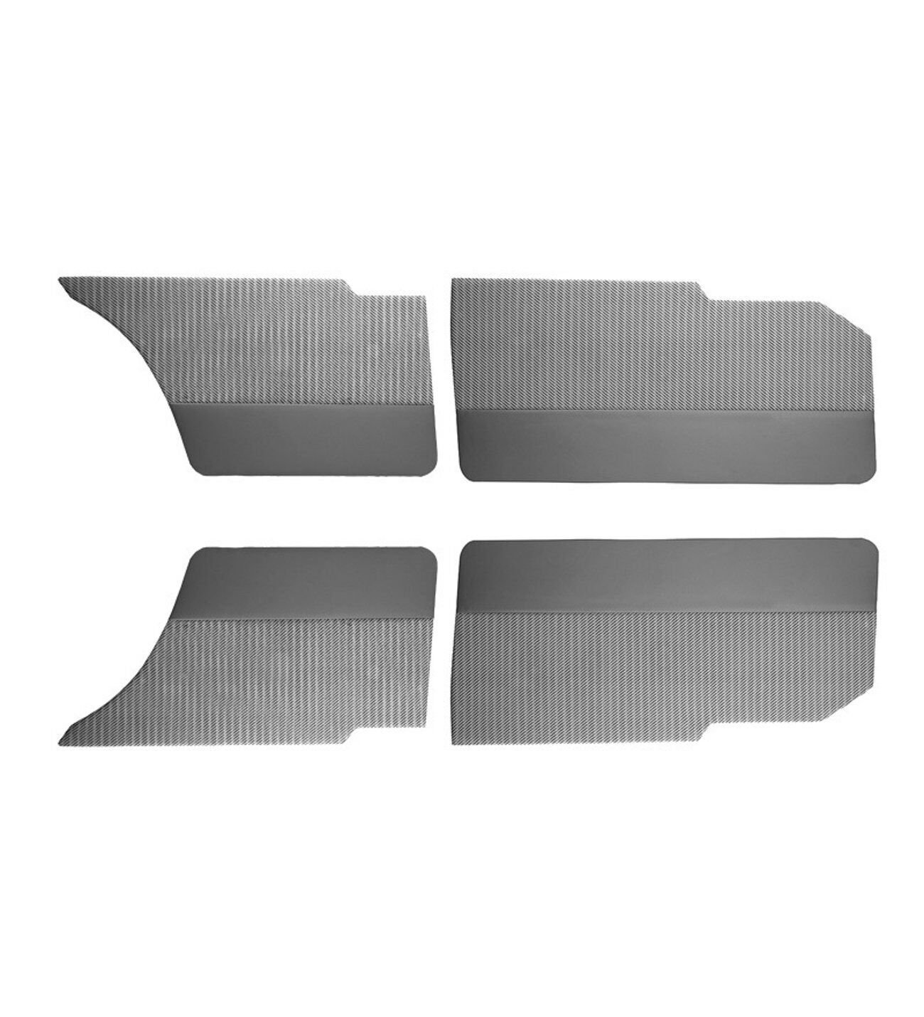 Kapı Döşemesi (Çizgili Kumaş) Gri Doğan