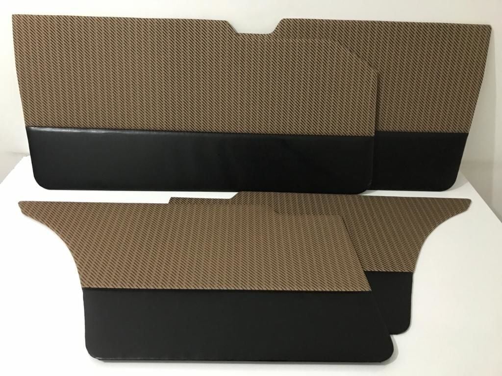 Kapı Döşemesi (Çizgili Kumaş) Kahve Dogan