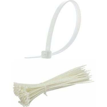 Plastik Kelepçe 38 4.8 Mm ( Beyaz ) İthal