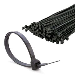 PLASTİK KELEPÇE 38 4.8 MM ( SİYAH ) İTHAL